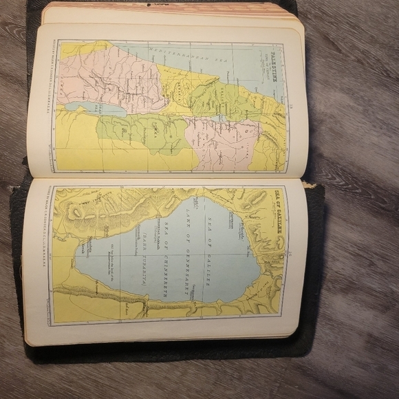 Holy Bible Concordance Collins Authorized KJV 1959 Black Leather Great‎ … - Picture 9 of 16